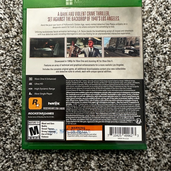 LA Noire, Xbox One game - Picture 2 of 3